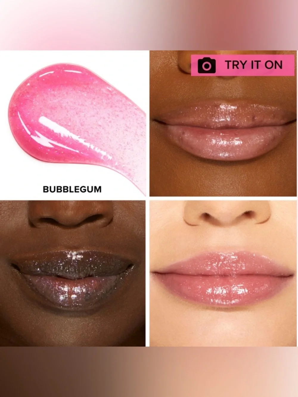 Too Faced Lip Oil Gloss - Bubblegum